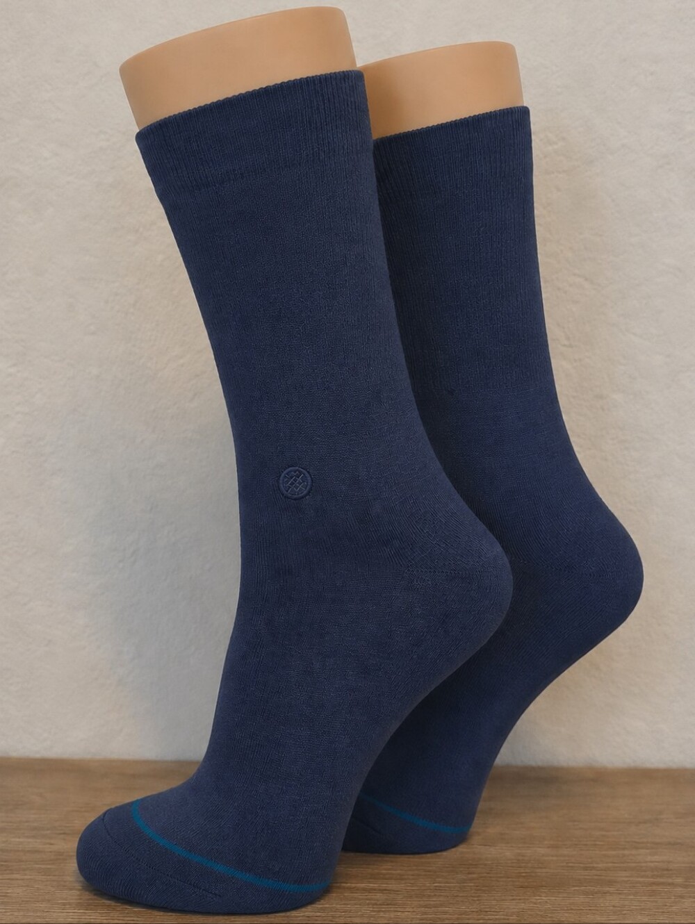 Stance Sea Blue Men's Socks, Large, Crew Height, Size 9-13, Cotton